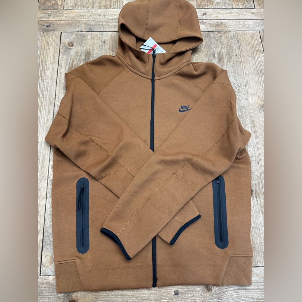 NWT Nike Sportswear Tech Fleece Windrunner Men's Full-zip Hoodie Large $145 - Picture 7 of 11